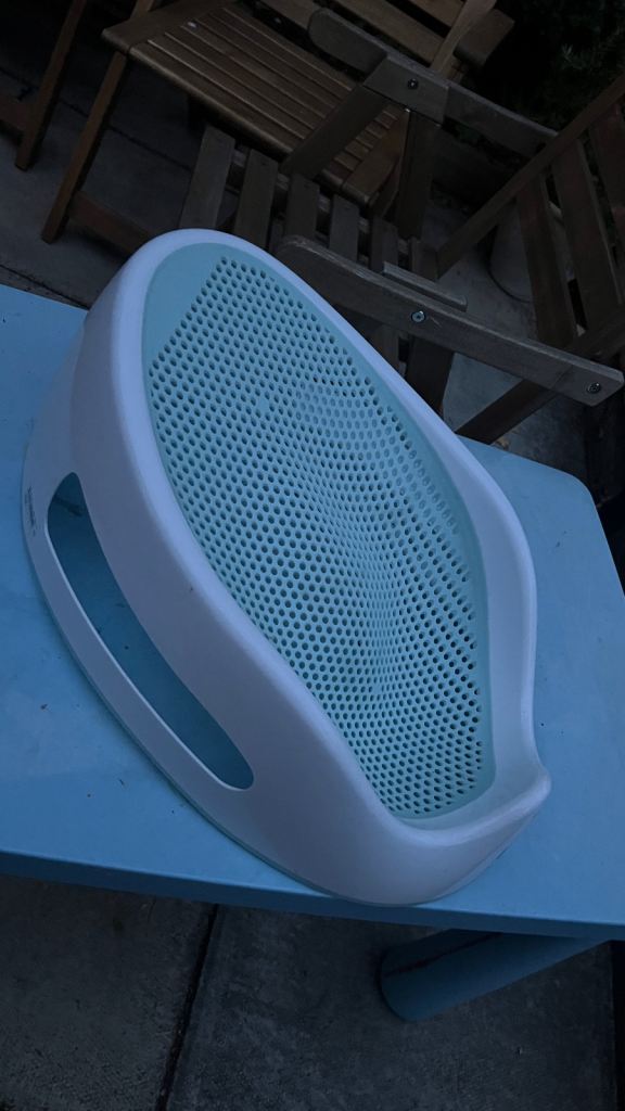 Angelcare Soft Touch Baby Bath Support - Aqua