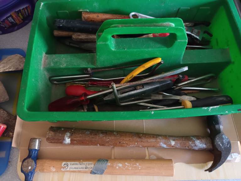 Box of used but serviceable hand tools from £1 each Collect Farlington Portsmouth