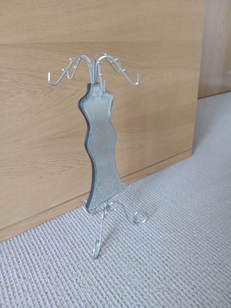 Necklace holder. 