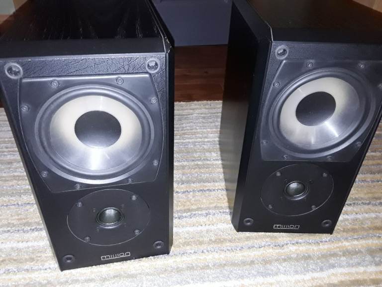 Mission 751f speakers, upgraded seas tweeters.
