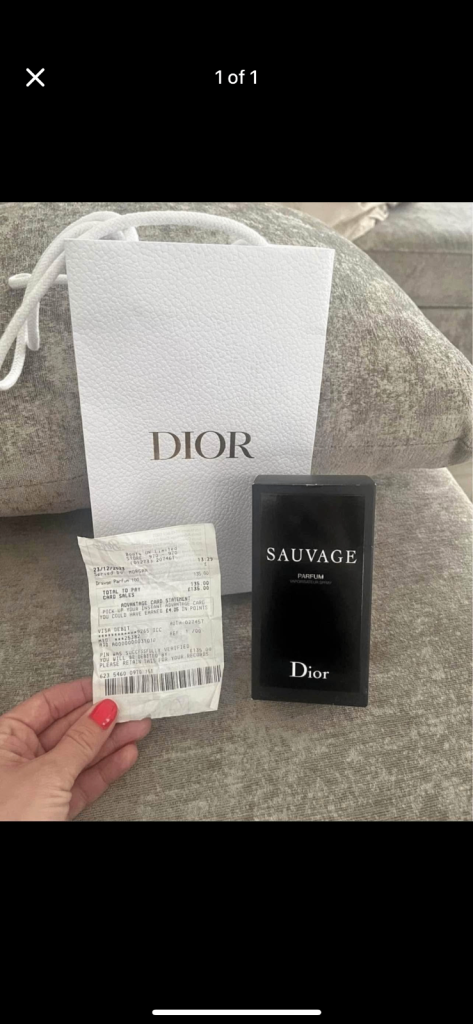 Dior Sauvage perfume 100 ml new 