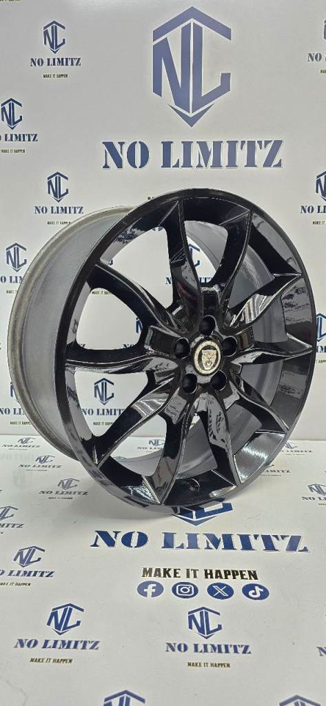 GENUINE JAGUAR 20" 8.5J DRACO SINGLE WHEEL 5x108 GLOSS BLACK HL4576-3