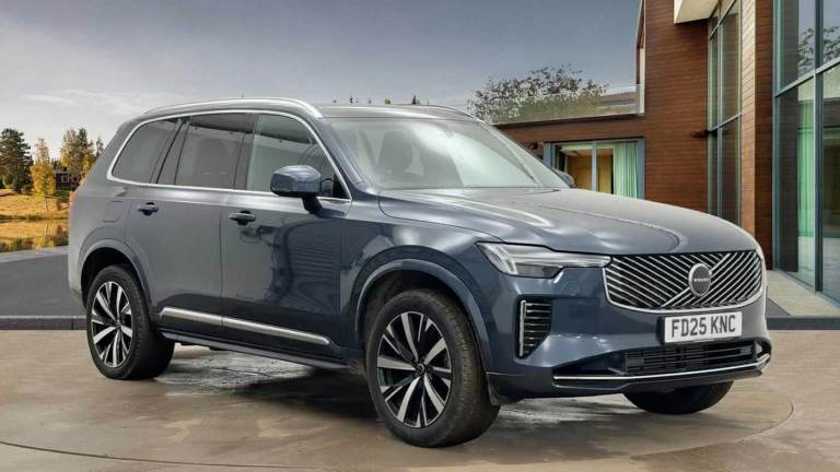 2025 Volvo XC90 Core, T8 AWD Plug-in hybrid, Electric/Petrol, Bright, 7 Seats Estate Petrol Paral...