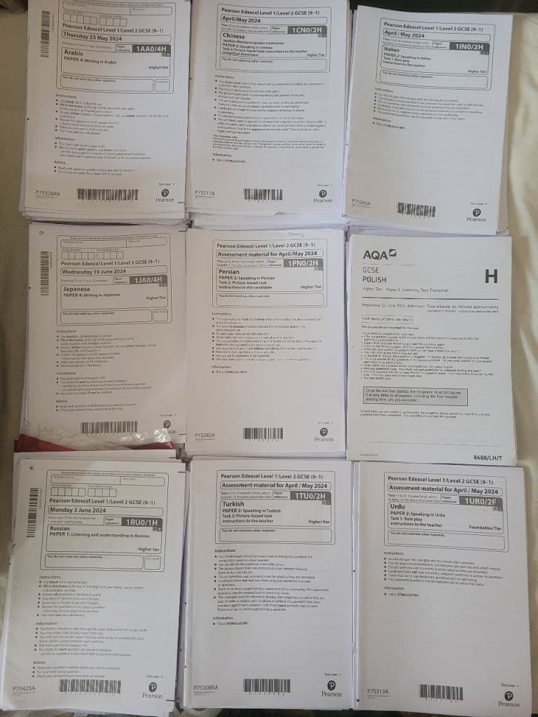 GCSE Home Language past paper resources. Free past papers for revision. Collection/Local delivery