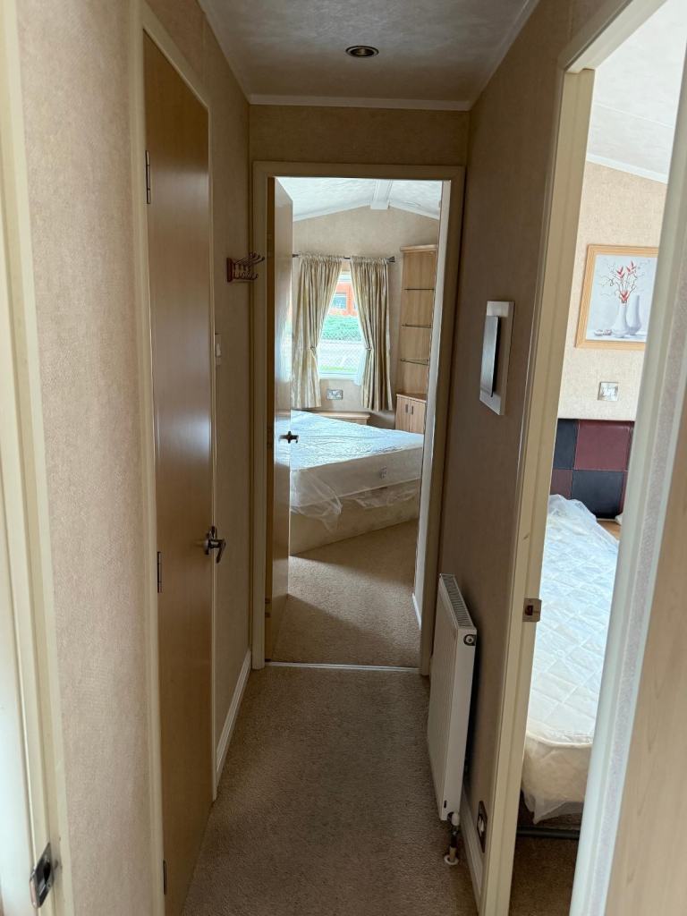 LUXURY 2 BED CARAVAN FOR SALE OFF SITE 41FT X 12.5FT DOUBLE GLAZED & HEATED