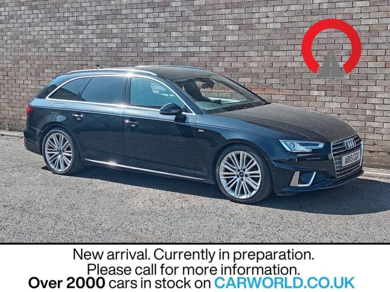 2019 Audi A4 Avant 2.0 TFSI 35 S line Estate 5dr Petrol S Tronic Euro 6 (s/s) (150 ps) Estate Pet...