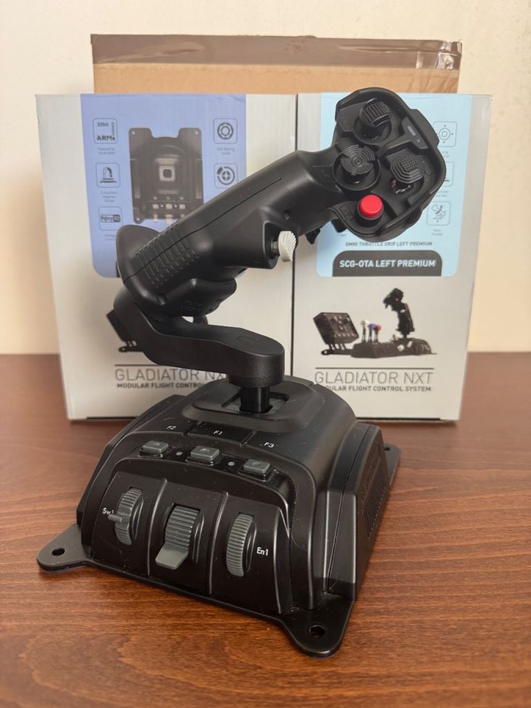 VKB Gladiator NXT EVO Omni Throttle Premium Left PC Joystick