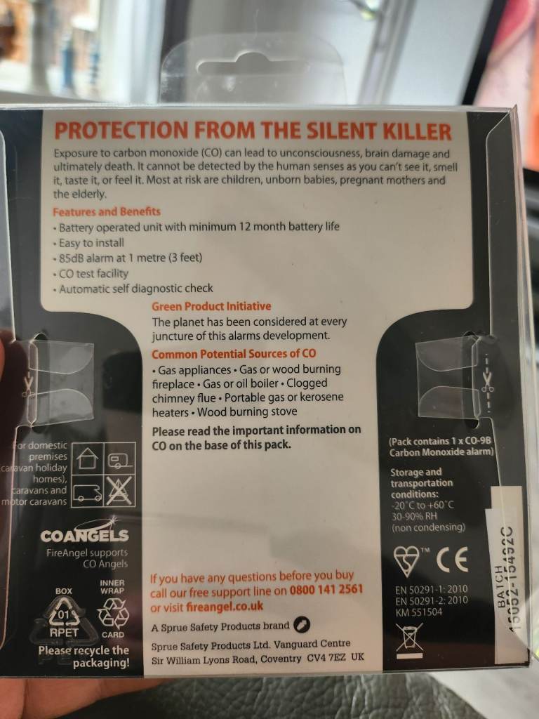 Bulk buy carbon monoxide  alarms