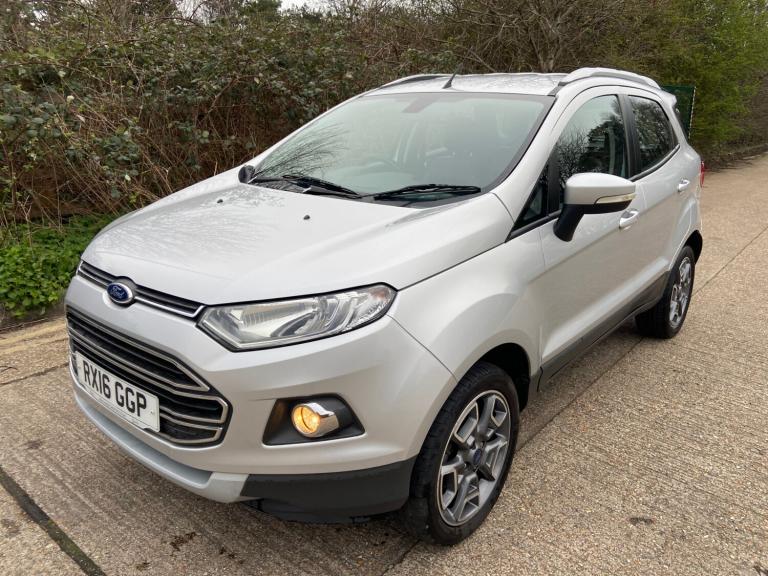 2016 Ford Ecosport 1.0 EcoBoost Titanium 5dr Silver 60k Miles FSH Years MOT Warranty HATCHBACK Pe...