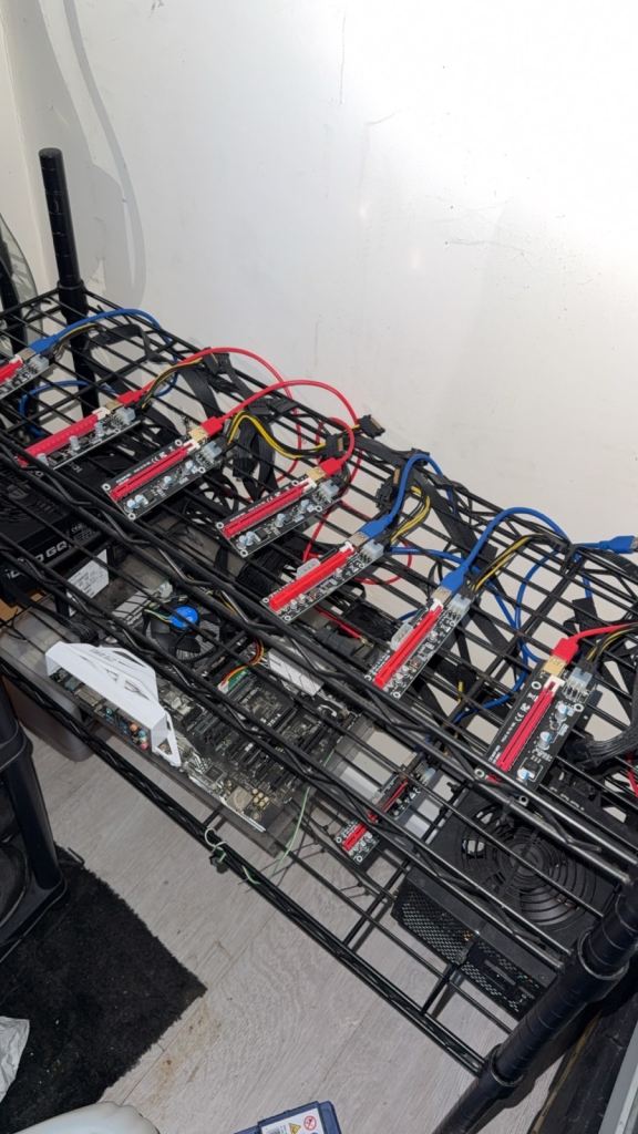 Mining Rig Setup - NO GFX CARDS