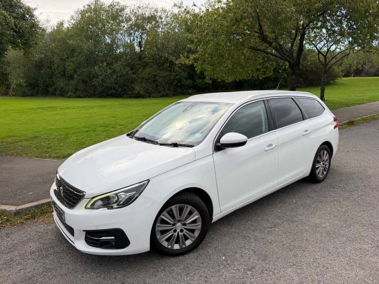 2020 70 PEUGEOT 308 SW 1.2 PURETECH 130 GPF ALLURE WHITE ESTATE PETROL EX POLICE