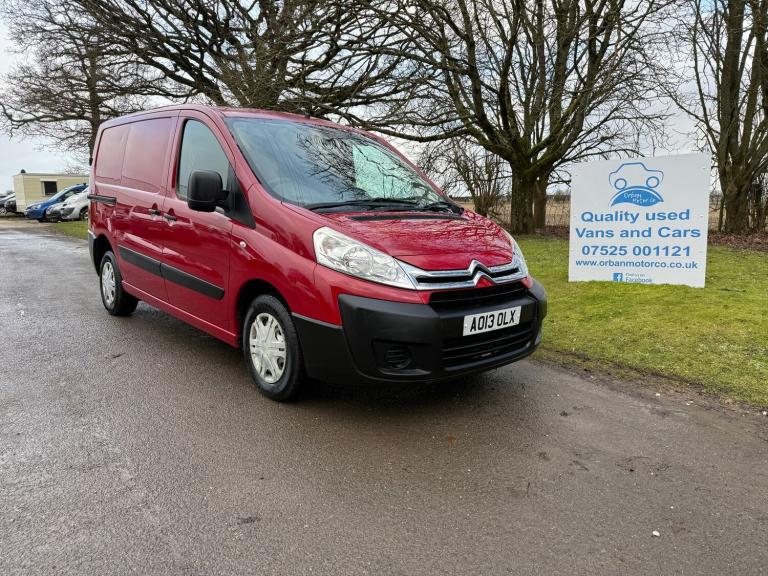 2013 Citroen Dispatch 1000 L1H1 ENTERPRISE HDI Panel Van Diesel Manual