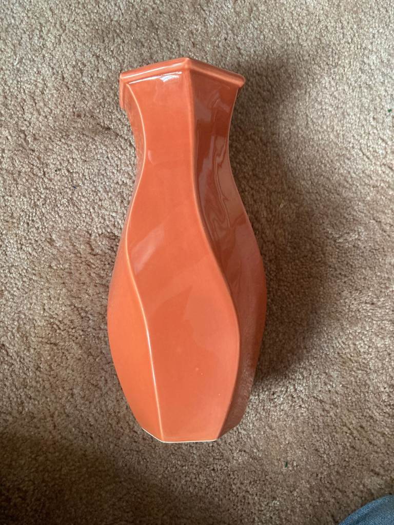  Vintage Saxony Pottery Vase 