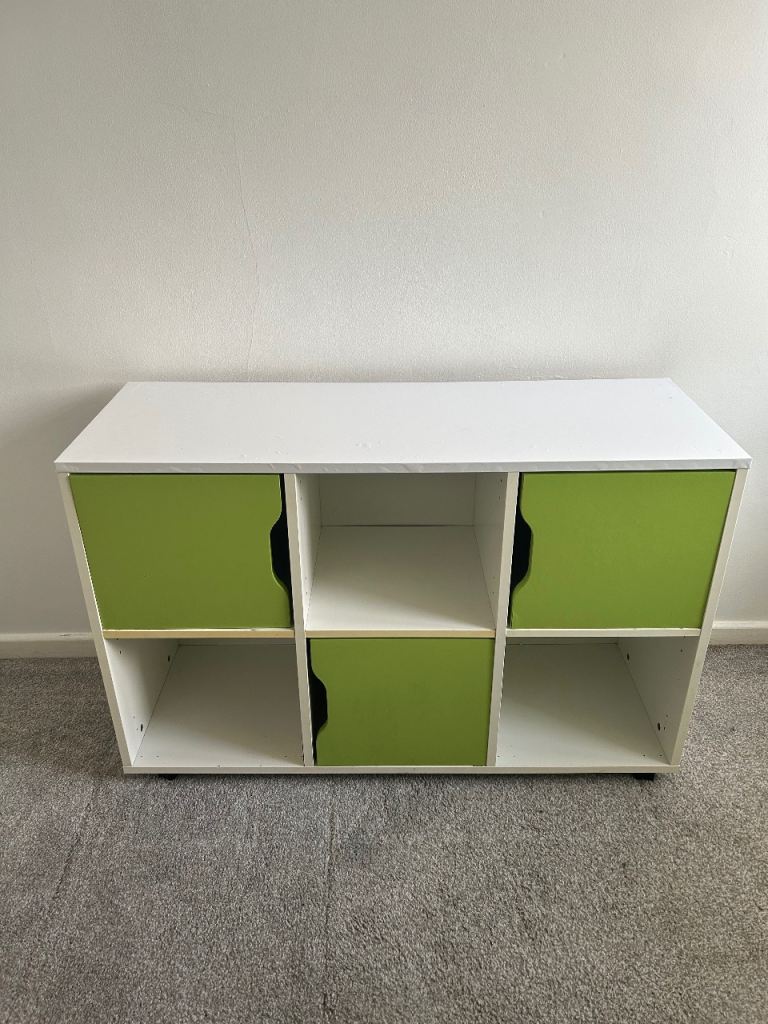 Aspace Storage Unit / Cube Cabinet – good Condition, top has been vinyl wrapped