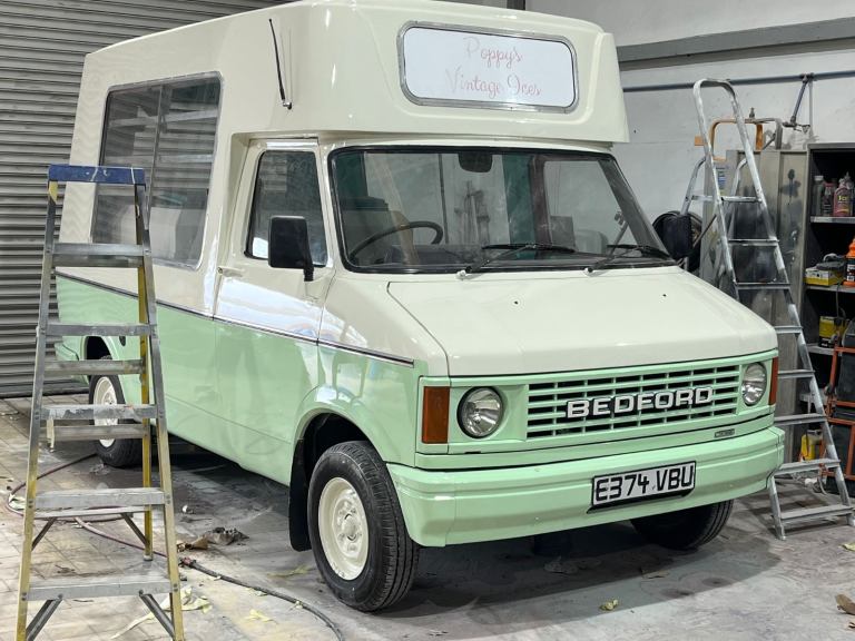 vintage ice cream van 