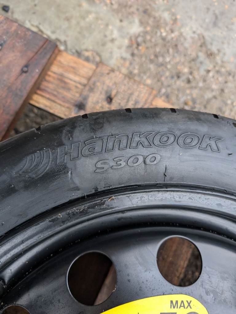 VW golf SPARE WHEEL T125/70R16