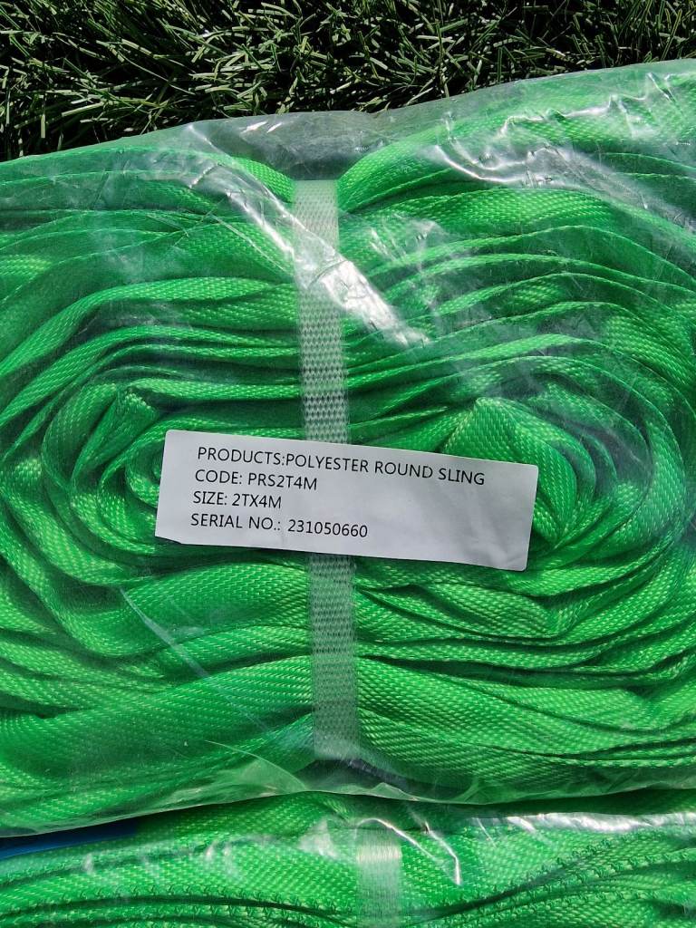 Polyester round slings