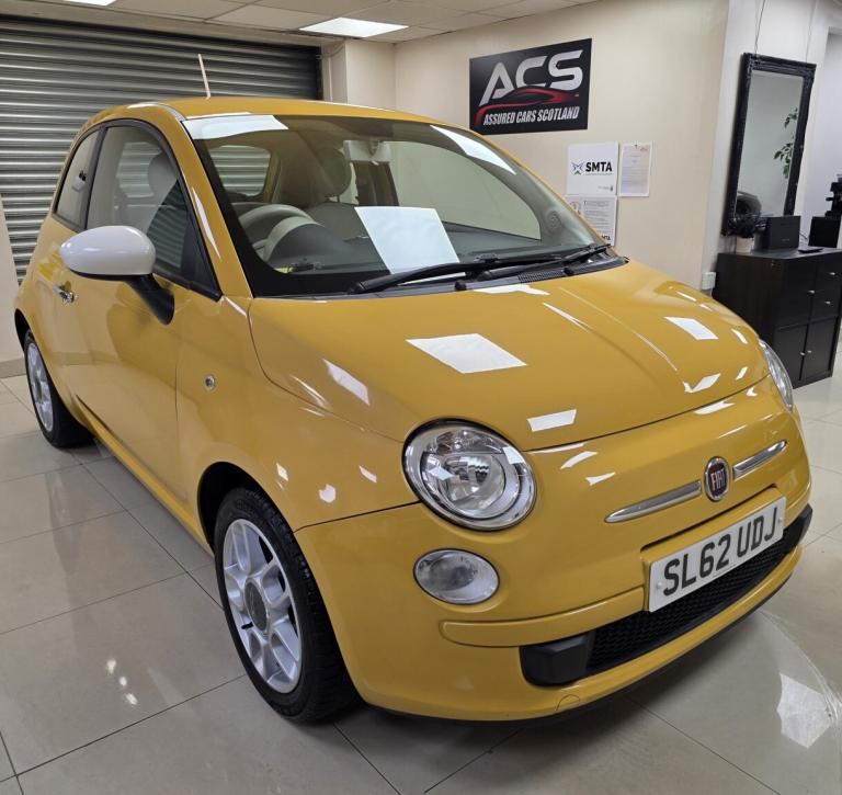 FIAT 500 1.2 500 1.2 Colour Therapy Yellow Manual WARRANTY 12 MONTHS MOT