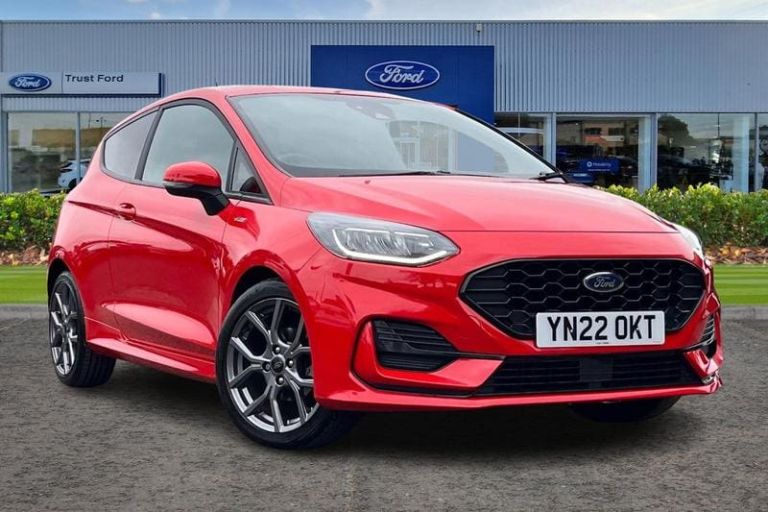 2022 Ford Fiesta 1.0 EcoBoost Hybrid mHEV 125 ST-Line Edition 3dr HATCHBACK PETROL Manual