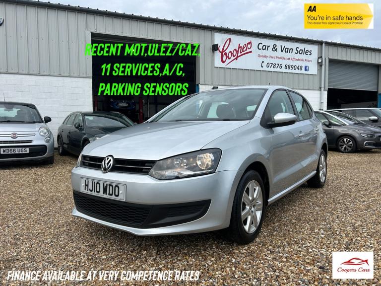 2010 Volkswagen Polo 1.4 SE 5dr HATCHBACK Petrol Manual