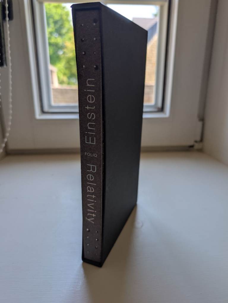 Einstein's theory of relativity folio society 