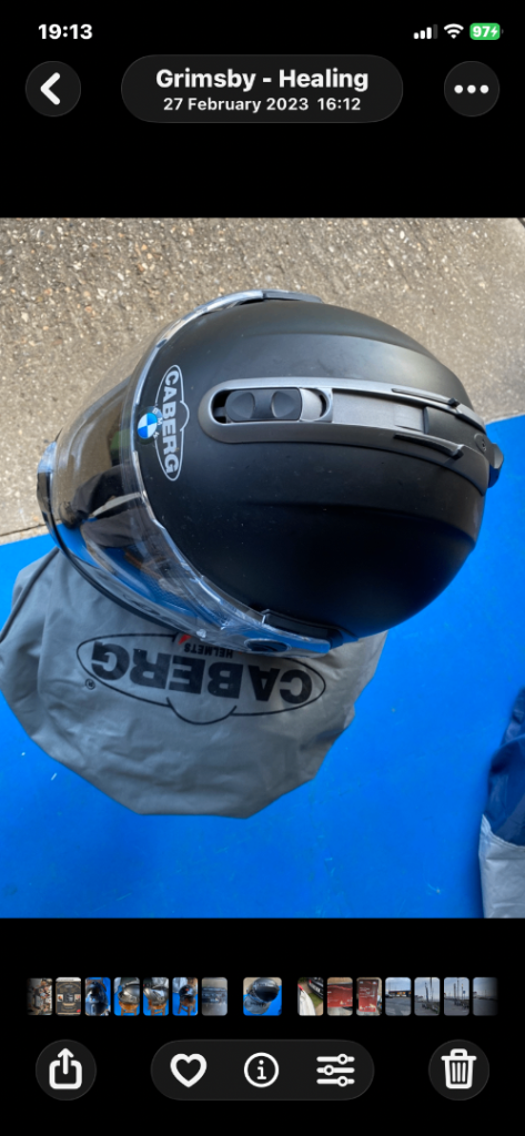 Caberg Helmet.