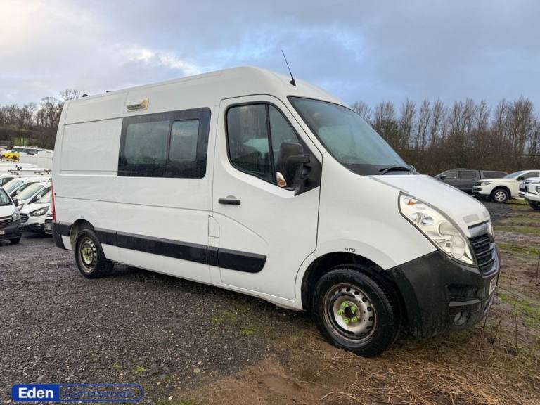 2019 68 VAUXHALL MOVANO 2.3 CDTI 3500 FWD L2 H2 EURO 6 (130 PS) * WELFARE / CREW