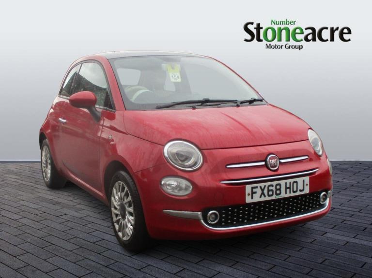 2018 Fiat 500 1.2 69hp Lounge HATCHBACK Petrol Manual