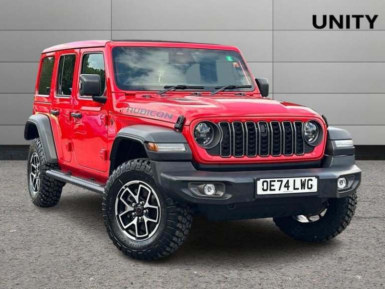 2024 Jeep Wrangler 2.0 GME Rubicon 4dr Auto8 CONVERTIBLE PETROL Automatic