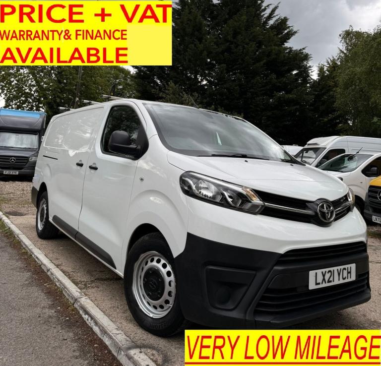 2021 Toyota ProAce  2.0D Icon LONG LWB **ONLY 54,000 MILES** PANEL VAN Diesel Manual