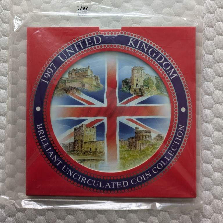 1997 Royal Mint FACTORY SEALED coin year set