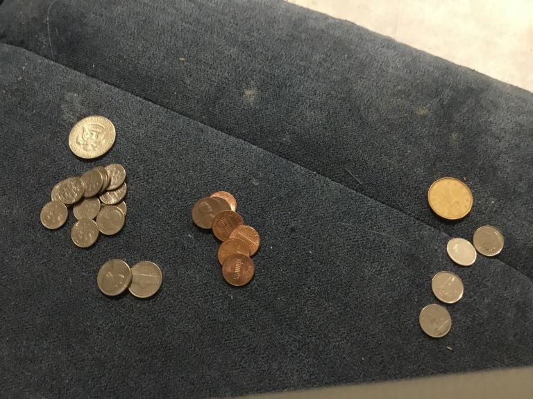 American and Canadian coins 