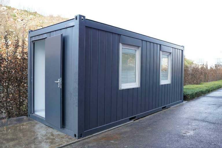 Modular Office Container with Side Door