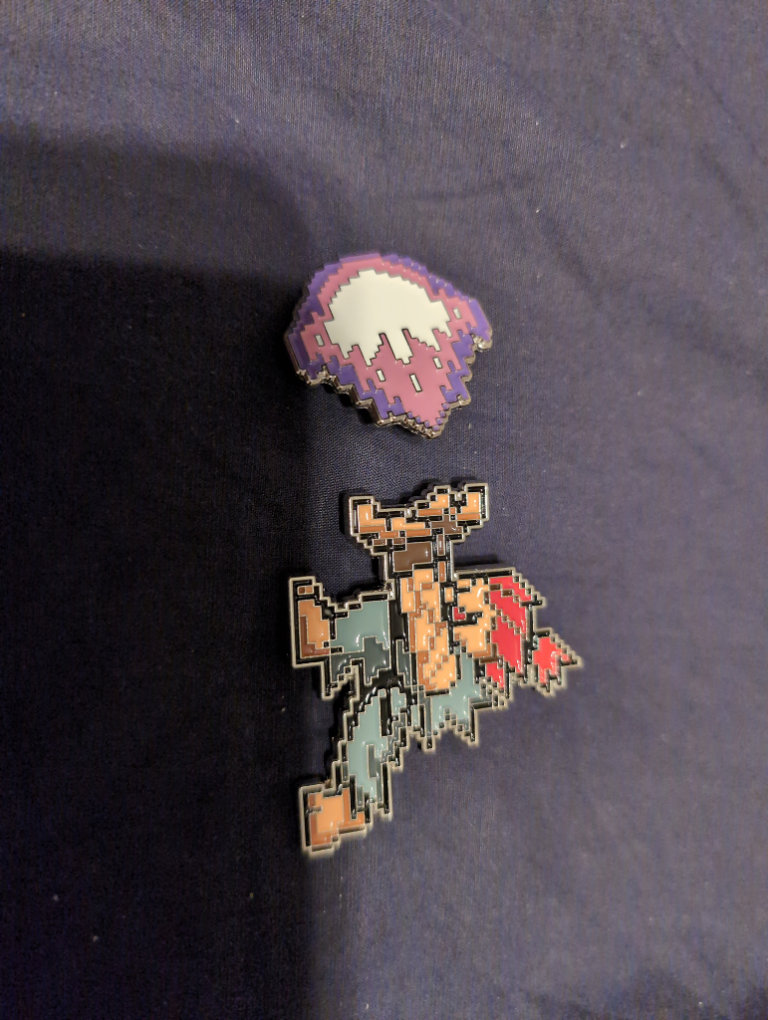 Street fighter pin badge 