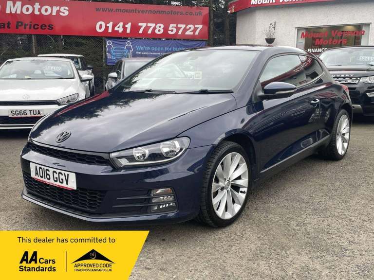 2016 Volkswagen Scirocco 2.0 TDi BlueMotion Tech GT 3dr COUPE DIESEL Manual