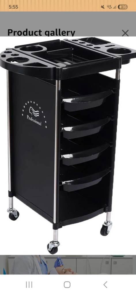 Professional Hairdressing/Barbers Trolley 
