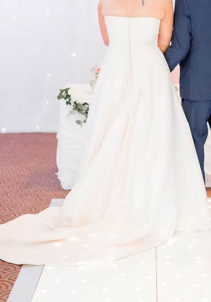 Ivory wedding dress size 14