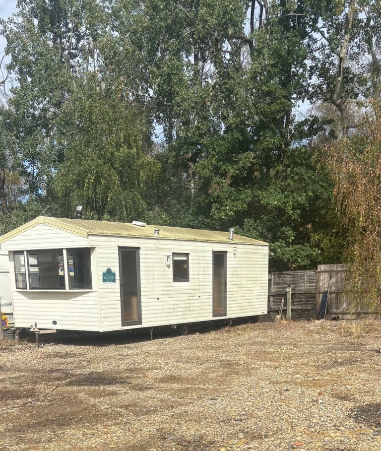 2 bed mobile home static to rent 