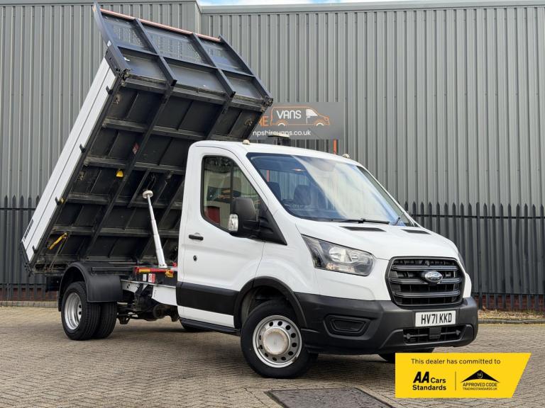 2021 Ford Transit 2.0 350 EcoBlue 1-Way Double Tipper Double Cab 4dr Diesel Manual RWD L3 Eur Tip...