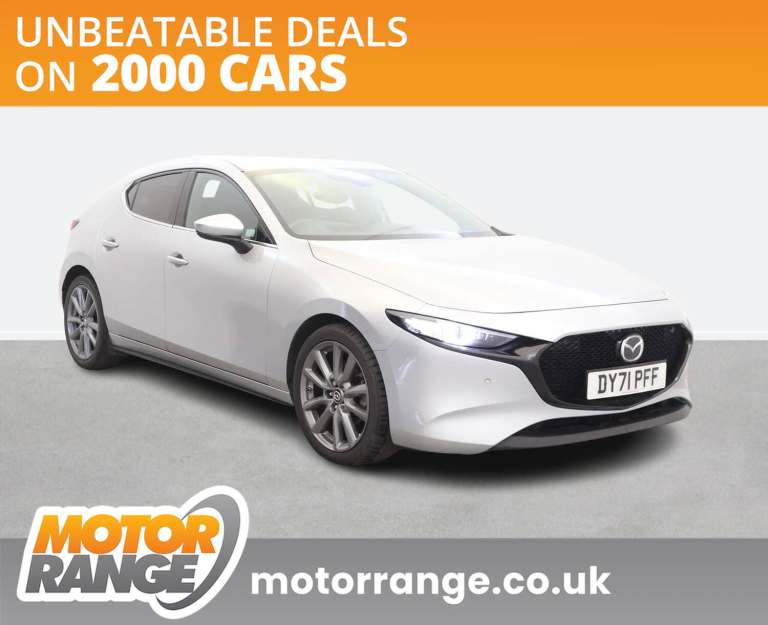 2021 Mazda Mazda3 2.0 e-Skyactiv G MHEV Sport Lux 5dr Auto Hatchback PETROL Automatic