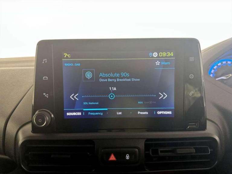 2022 Peugeot Partner M 136 Auto L1H1 SWB 50Kwh Battery Manual Panel Van Diesel Manual