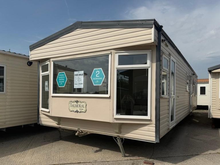 38x12ft 2 Bed Offsite Static Caravan - DG, CH, Separate Bath & Shower - Own Land