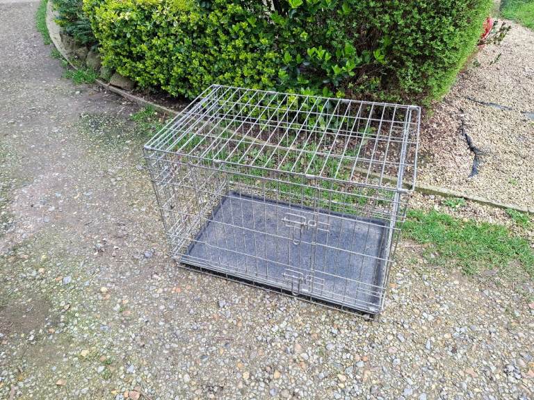 Folding Metal Dog Crate