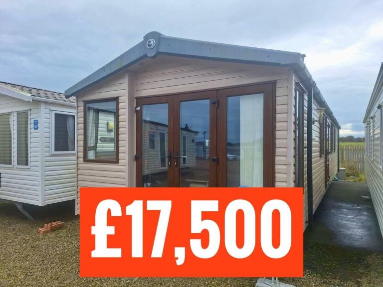 OFFSITE static caravan Scotland double glazed & heated 2 bed 38x12 Swift Moselle