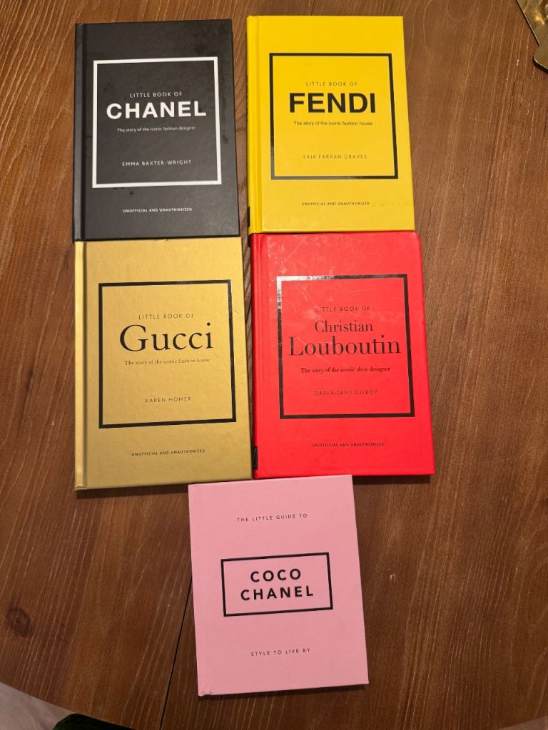 Little Book of Fashion Series - Chanel, Fendi, Gucci, Louboutin, Coco Chanel