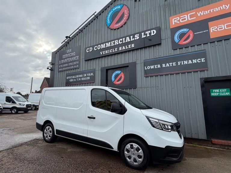 2022 Renault Trafic 2.0DCI SL28 BUSINESS PLUS L1 H1 SWB Low Roof Euro 6  PANEL VAN Diesel Manual
