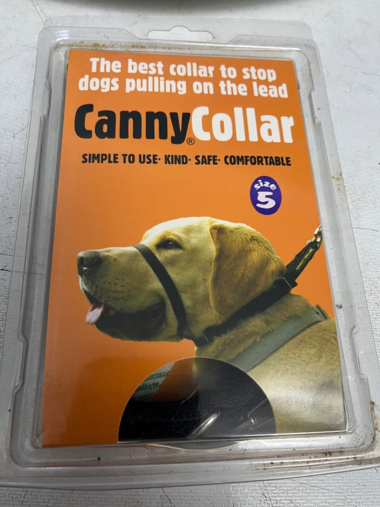 Canny collar dog training stops pulling 