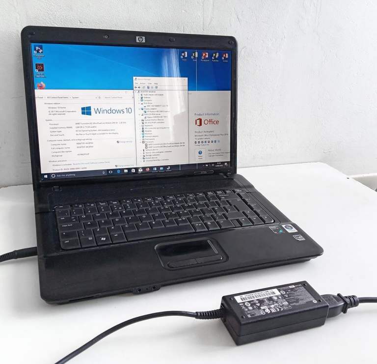 HP Laptop (i3, WIFI, Microsoft Office, Photoshop, 15.4 Inch, Windows 10, Video Editing, PC, Computer