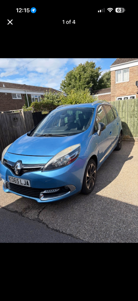 Renault, GRAND SCENIC, MPV, 2015, Semi-Auto, 1461 (cc), 5 doors