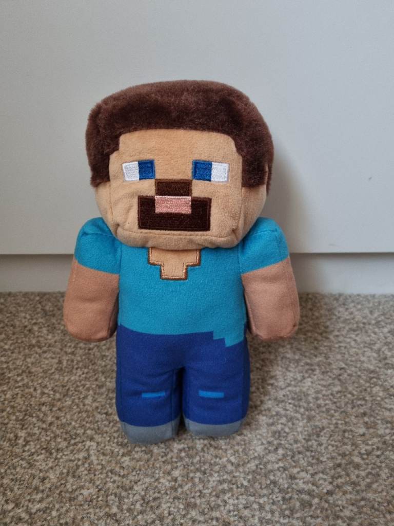 Minecraft Steve soft toy